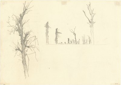 Devastated Trees by John Singer Sargent