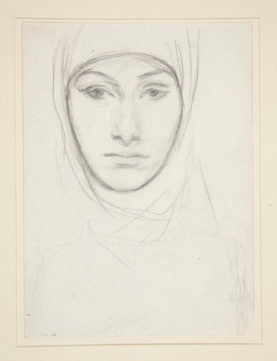 Head of a Woman by John Singer Sargent