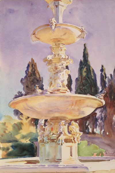In a Medici Villa, c.1907 by John Singer Sargent