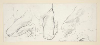 Kneeling Figures by John Singer Sargent