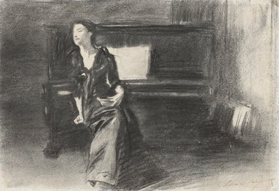Lady at the Piano by John Singer Sargent
