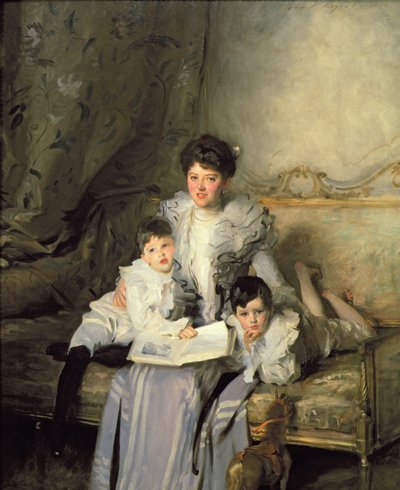 Mrs Knowles and Her Children by John Singer Sargent