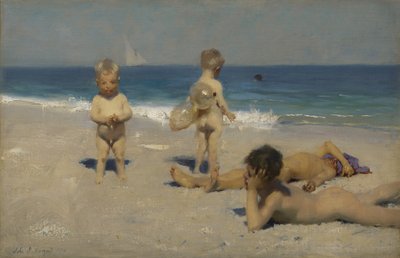 Neapolitan Children Bathing, 1879 by John Singer Sargent