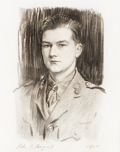 Portrait of Geoffrey Murray-Smith by John Singer Sargent