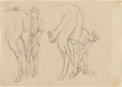 Studies for Scots Grey by John Singer Sargent