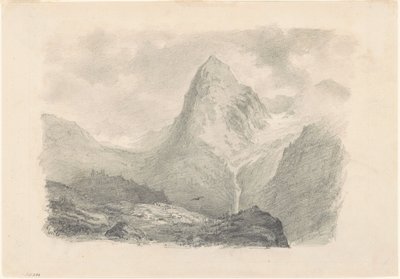 The Alps [recto], 1868-1869 by John Singer Sargent