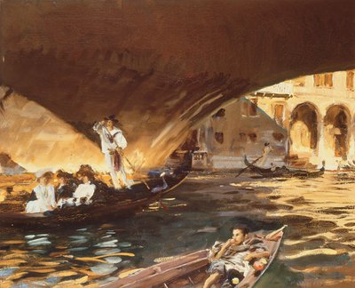 The Rialto, Venice by John Singer Sargent