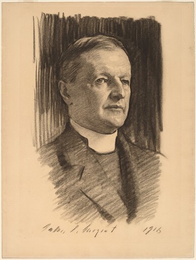 The Rt. Reverend William Lawrence by John Singer Sargent
