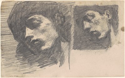 Two Heads by John Singer Sargent