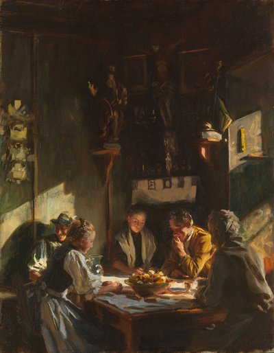 Tyrolese Interior by John Singer Sargent