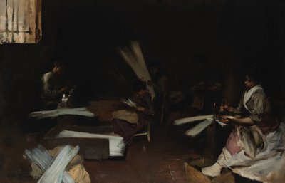 Venetian Glass Workers by John Singer Sargent