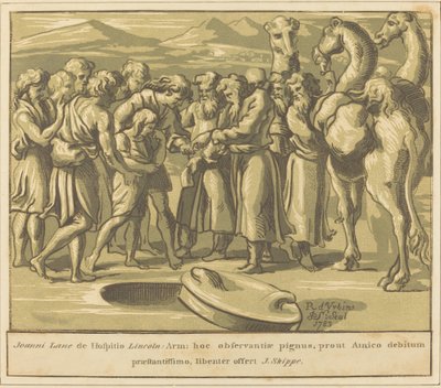 Joseph Sold into Slavery by John Skippe after Raphael
