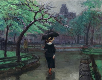 Spring Rain by John French Sloan