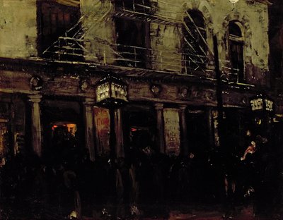 Walnut Street Theater, Philadelphia by John French Sloan