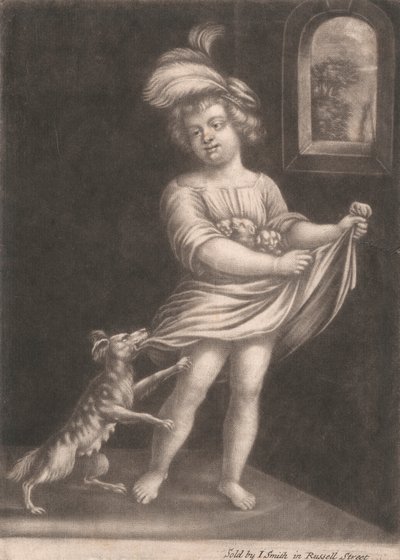 Child and Dog by John Smith
