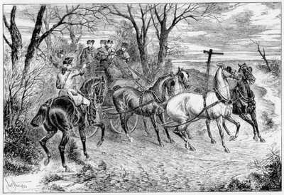 A Knight of the Road, 1881 by John Sturgess