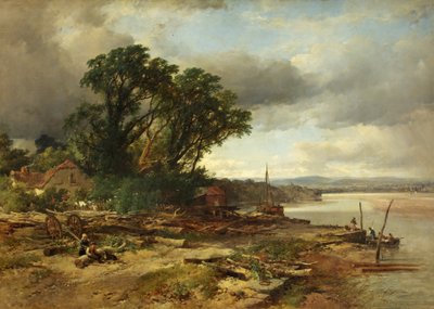 The River Avon by John Syer