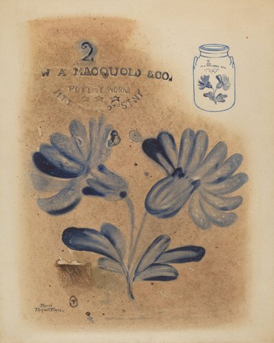 Jar, probably 1937 by John Tarantino