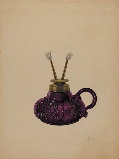 Lamp, c. 1937 by John Tarantino