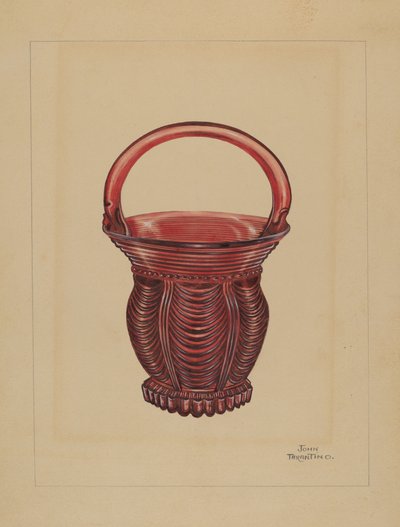 Ornamental Small Basket by John Tarantino