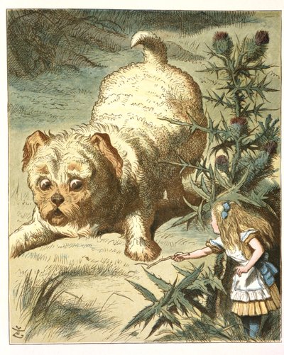 Dash the puppy by John Tenniel