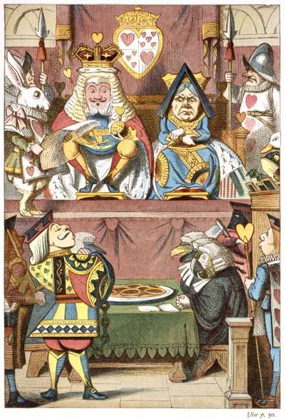 Inspecting the Tarts by John Tenniel
