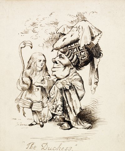 The Duchess, c.1865 by John Tenniel