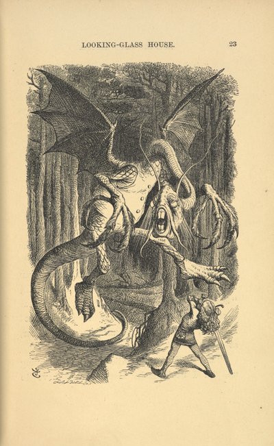 The Jabberwocky by John Tenniel