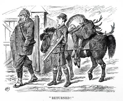 The Khaki Election by John Tenniel