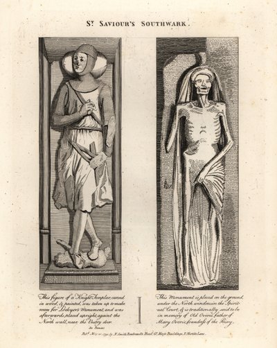 Grave Effigies in St Saviour