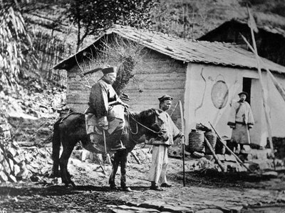 A Military Mandarin on Horseback by John Thomson