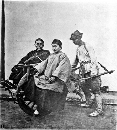 China, the rickshaw c.1870 (photo) by John Thomson