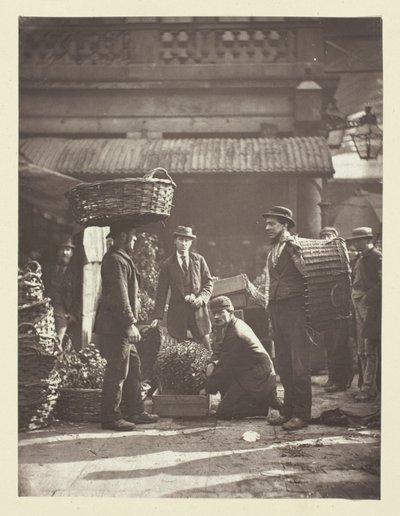 Covent Garden Labourers by John Thomson