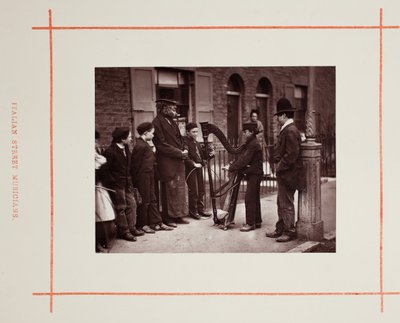 Italian Street Musicians by John Thomson