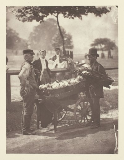 Mush-Fakers and Ginger-Beer Makers, 1881 by John Thomson