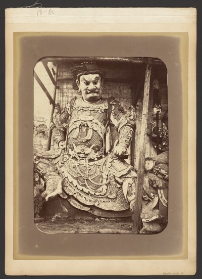 Statue of Chinese Figure by John Thomson