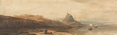 Castle on Holy Island by John Varley