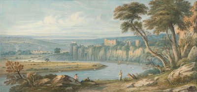 Chepstow Castle by John Varley