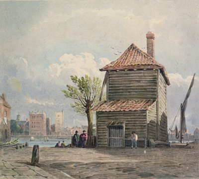 The Horse Ferry, Millbank by John Varley