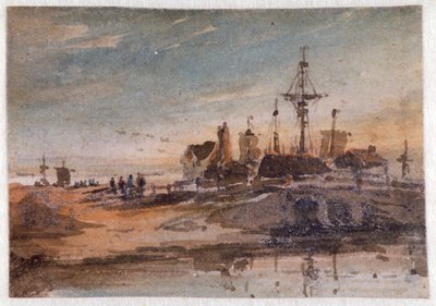 Coastal Scene by John Varley I
