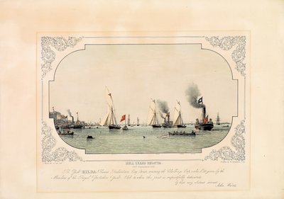 The Hull Grand Regatta by John Ward