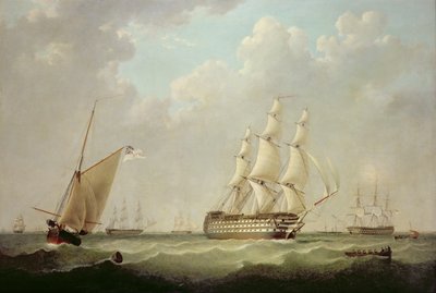 H.M.S. Britannia by John Ward of Hull