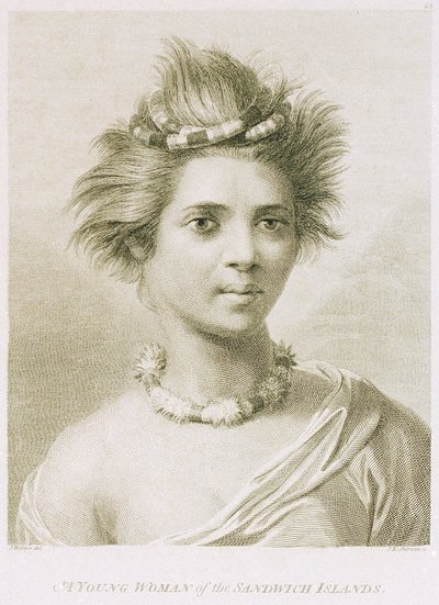 A young woman of the Sandwich Islands by John Webber