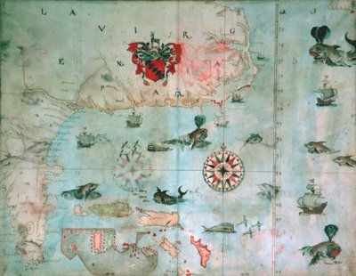 Chesapeake Bay, Florida, c.1585-1603 by John White