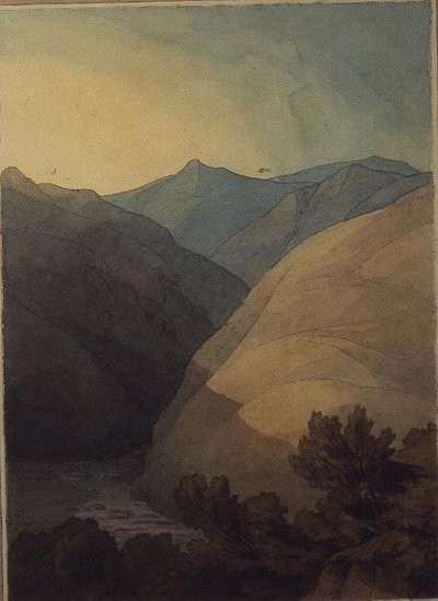 Near Holne on the Dart by John White Abbott