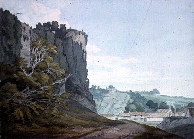 Part of Chepstow Castle, Monmouthshire by John White Abbott