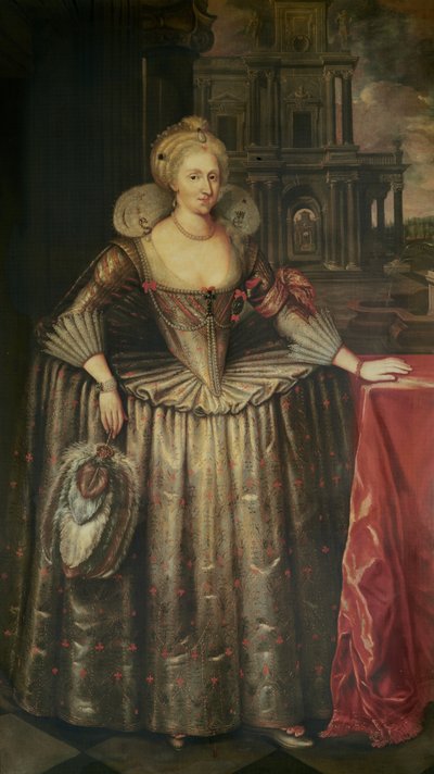 Anne of Denmark (1574-1619) by John Whitehead Walton