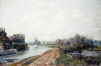 Canal, Rickmansworth by John William Buxton Knight