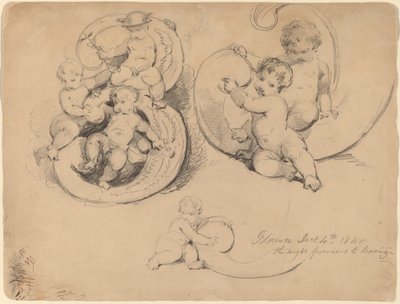 Banknote Studies by John William Casilear