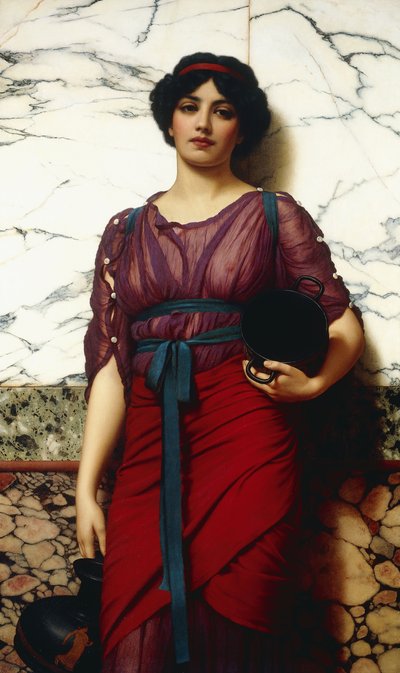 A Grecian Idyll, 1907 by John William Godward